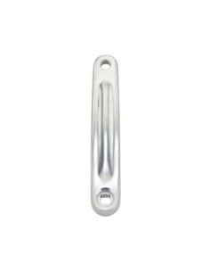 Alloy Left Crank Arm 175mm Horizontal Square Design Chrome.